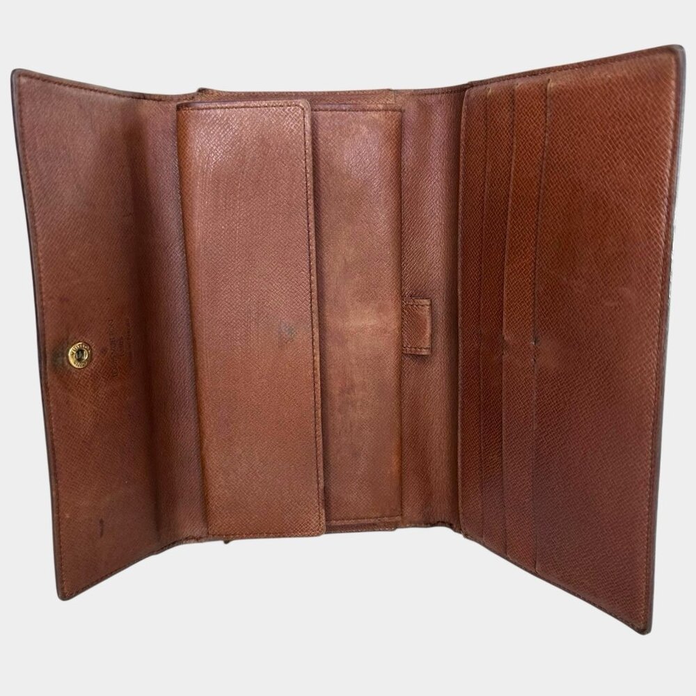 Louis Vuitton Trifold Or Folding Wallet Porte Tresor International Model TH0927 - Picture 8 of 12